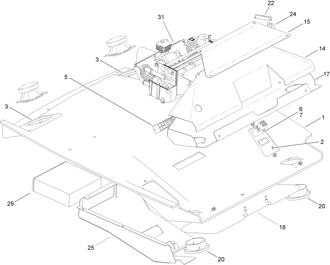 Roof Insert Assembly