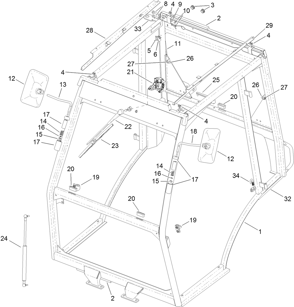 Main Frame Assembly