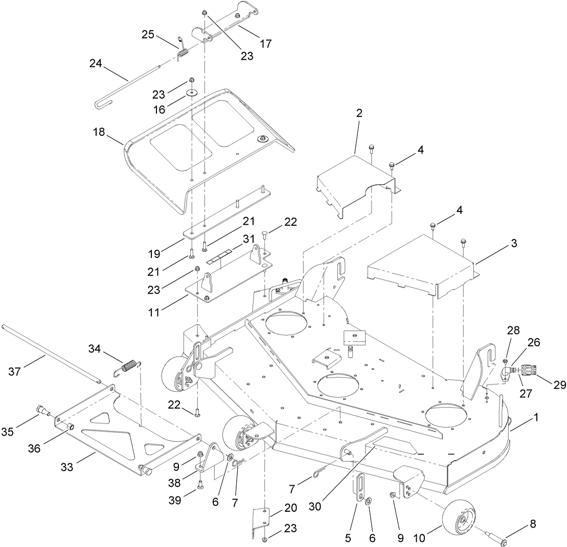 Parts – TITAN MX4880 Zero-Turn-Radius Riding Mower | Toro