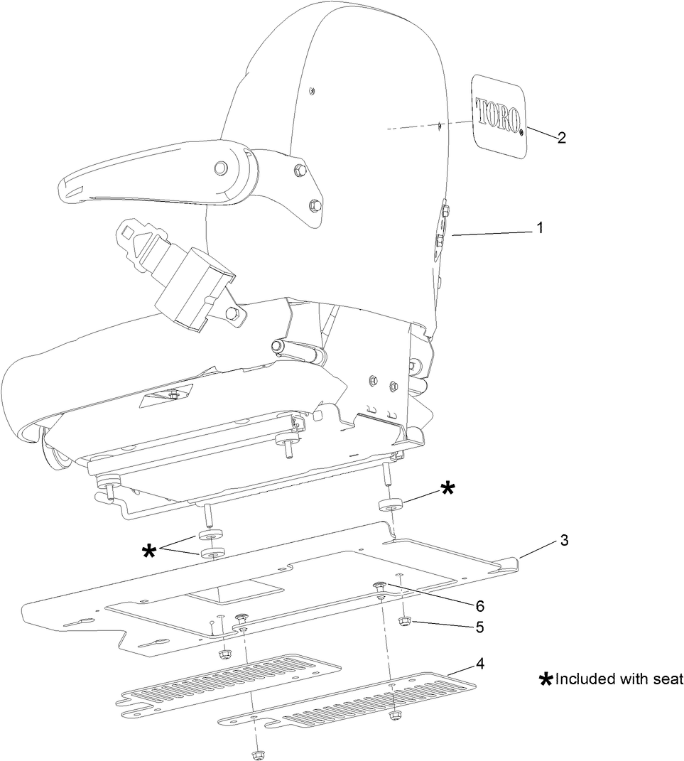 Deluxe Seat Kit No. 121-4812