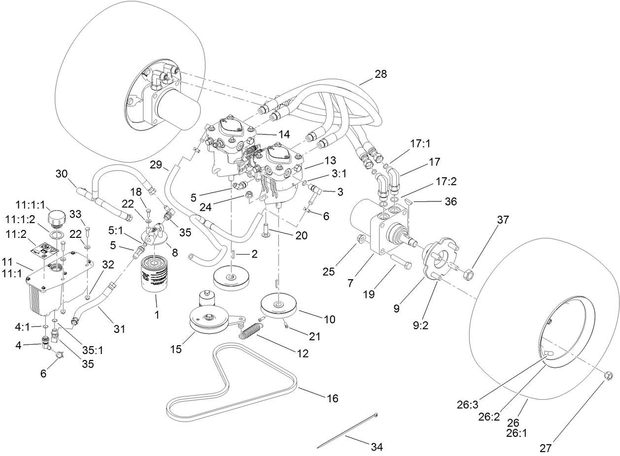 Traction Drive Assembly