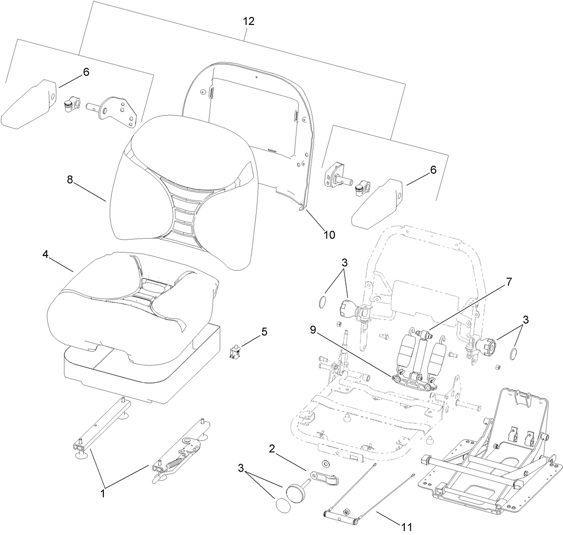 Seat Assembly No. 107-2286