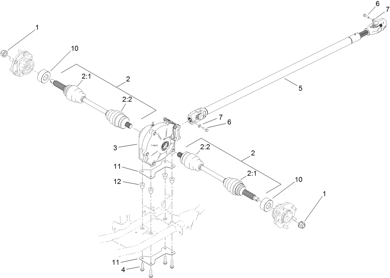 4 Wheel Drive Assembly