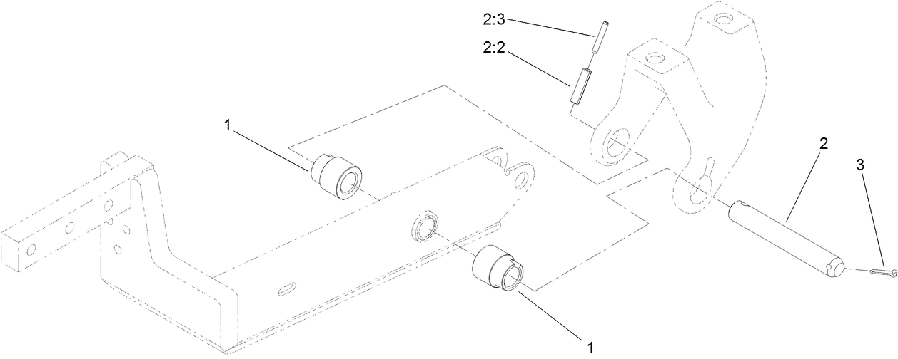 Pivot Pin and Spacer Assembly