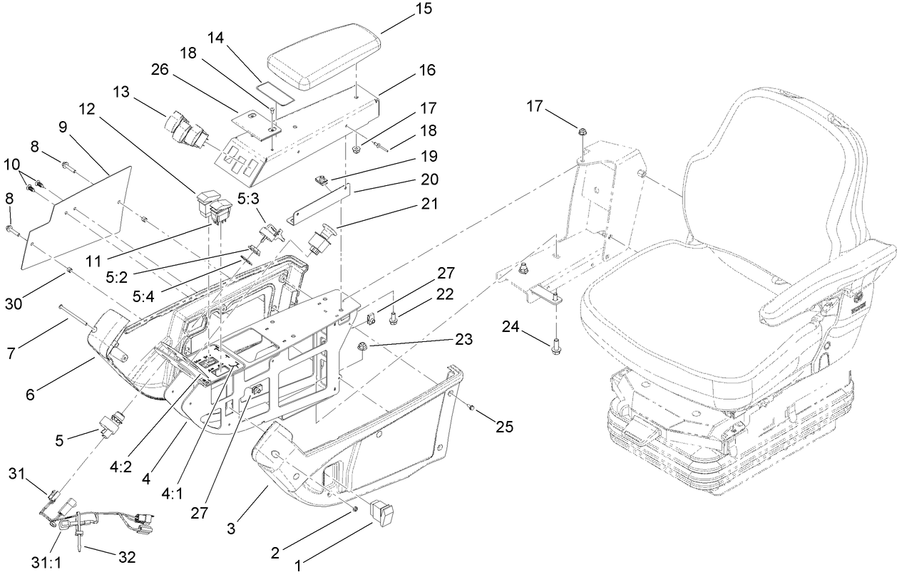 Control Console Assembly