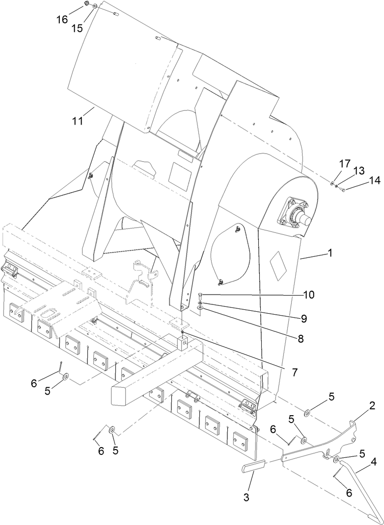 Blower and Throat Assembly