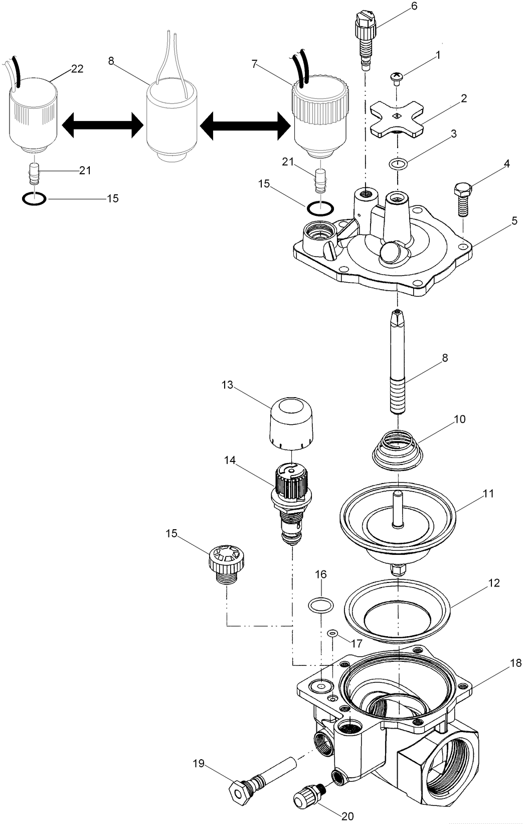 220, 220G Series, 1.25'' and 1.5'', Pressure Reg.