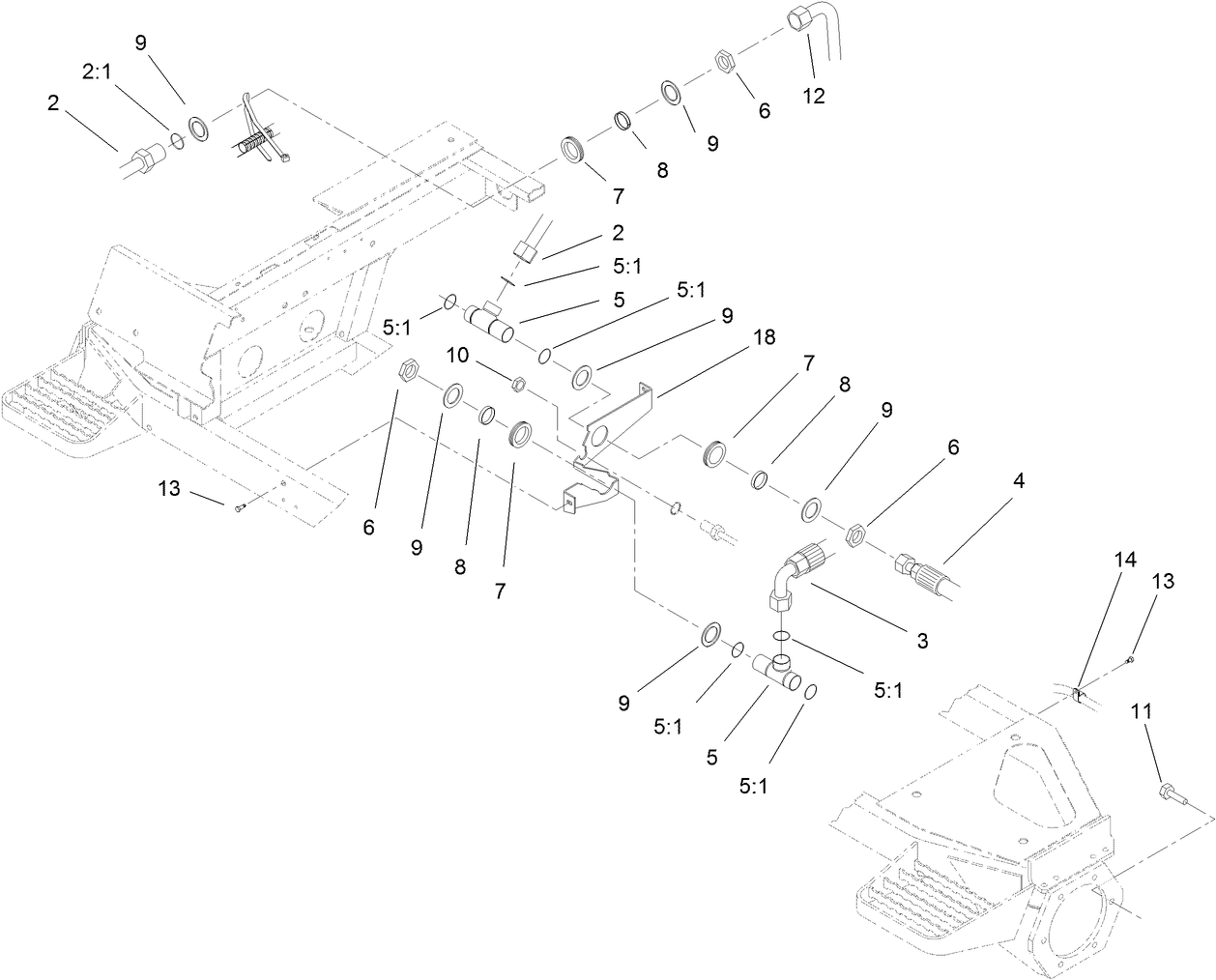 Front Hydraulic Drive Assembly