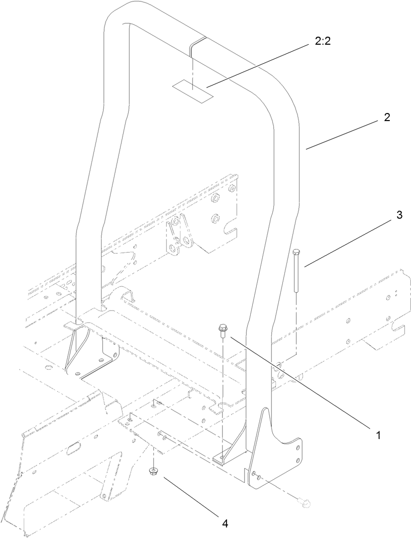 Roll-Over Protection System Assembly