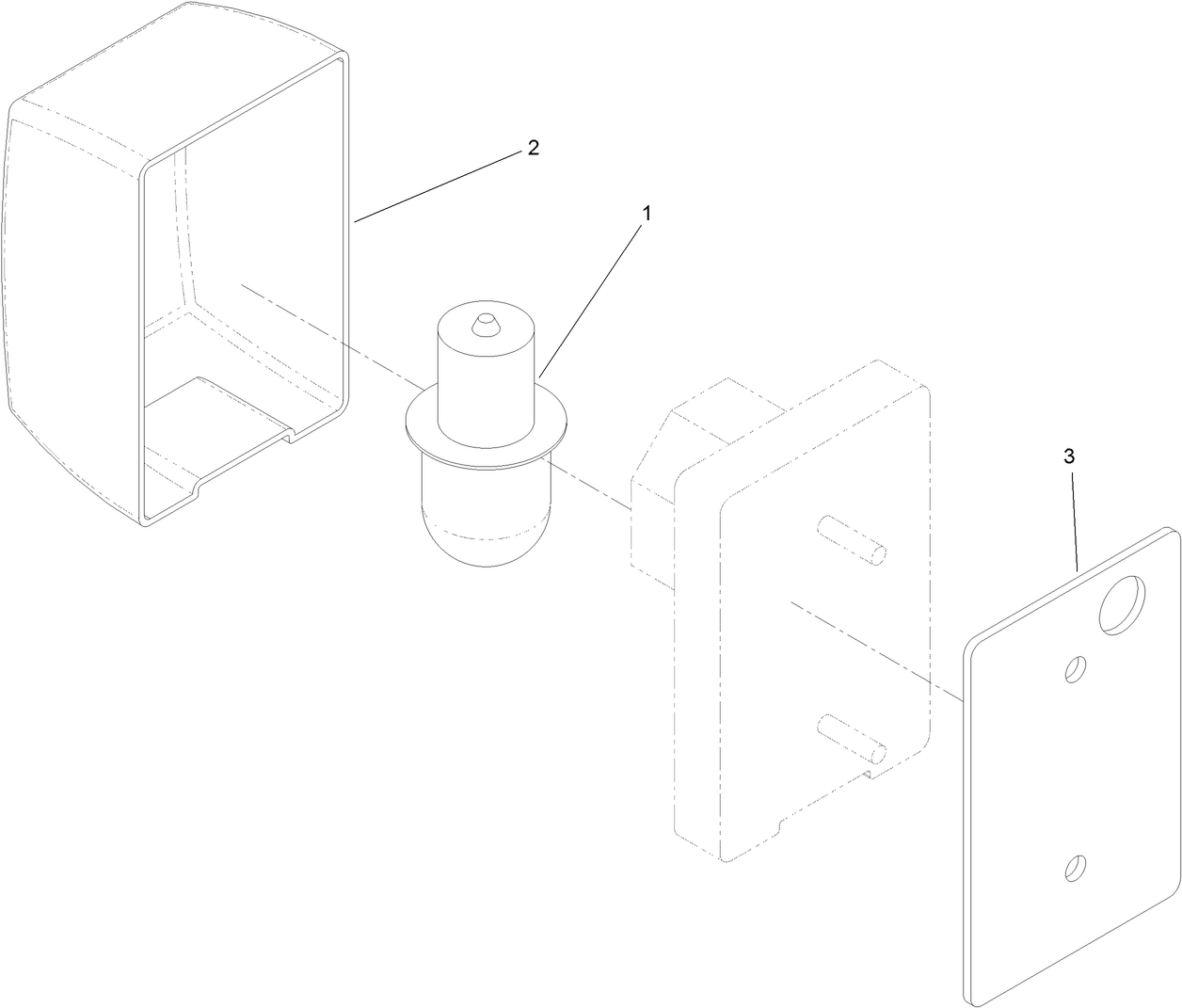Right-Hand Direction Indicator Lamp Assembly No. 119-8099