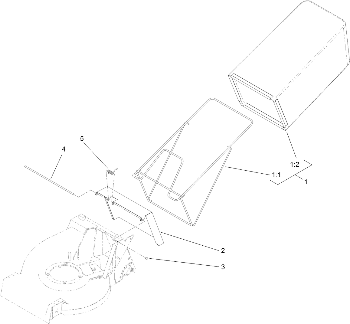 Rear Door and Bag Assembly