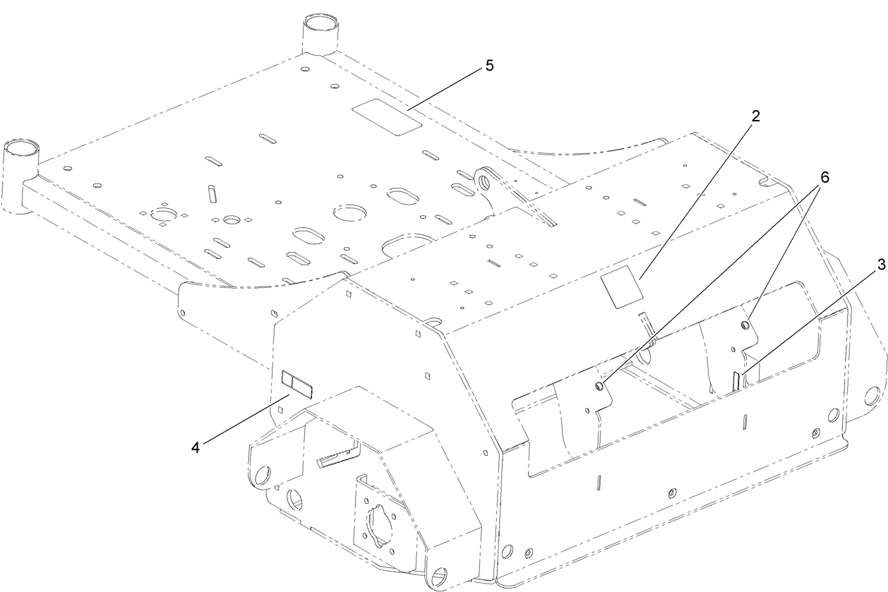 Main Frame Decal Assembly No. 116-7298