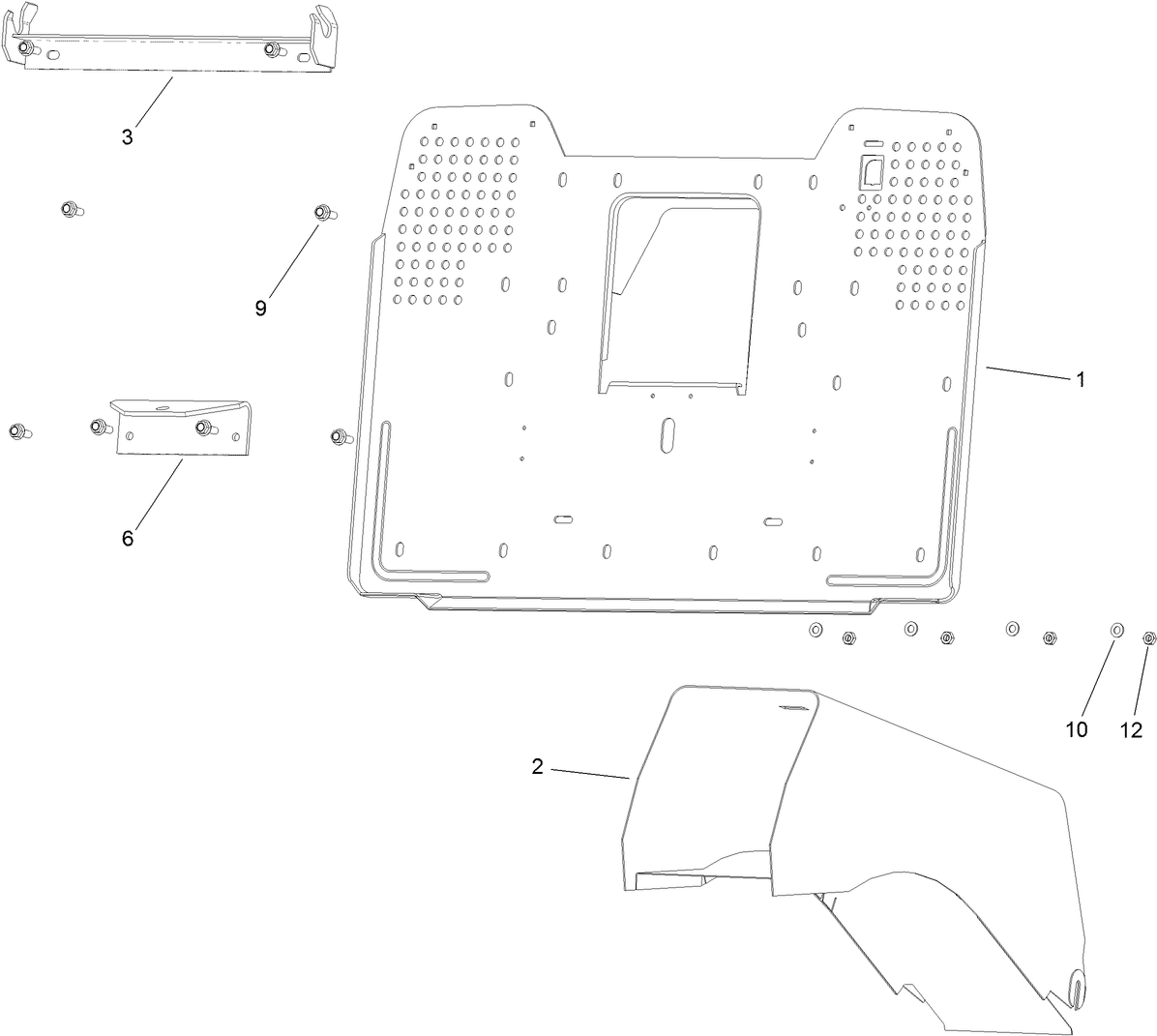 Tunnel and Collector Plate Assembly