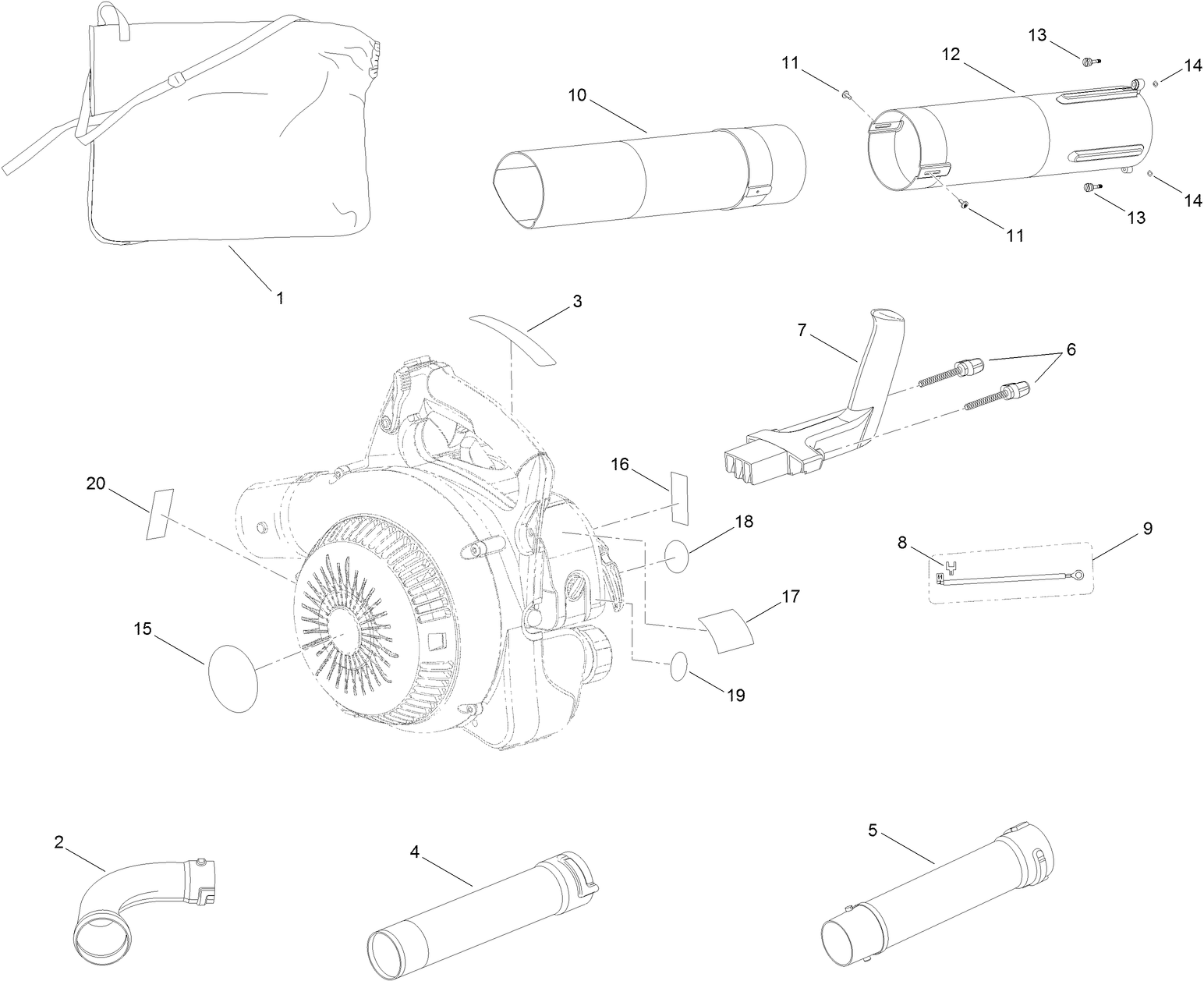 Main Blower Assembly