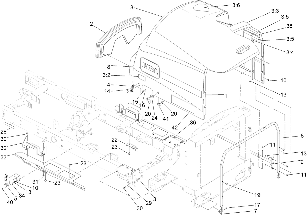 Hood and Body Panel Assembly