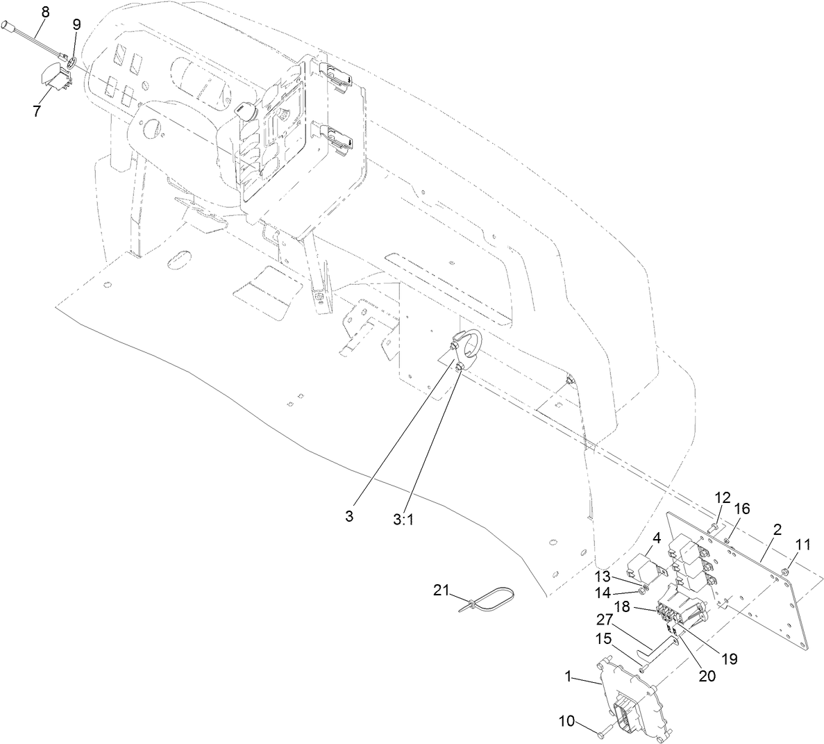 Workman Electronic Control Assembly