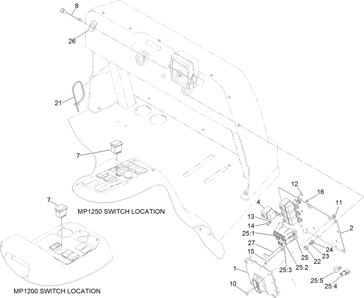 Multi-Pro Electronic Control Assembly