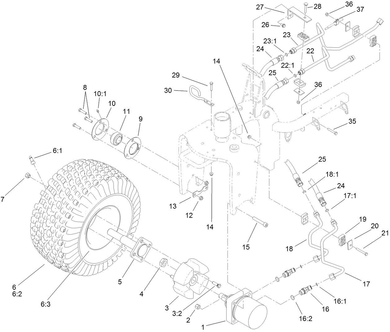 Front Wheel Assembly