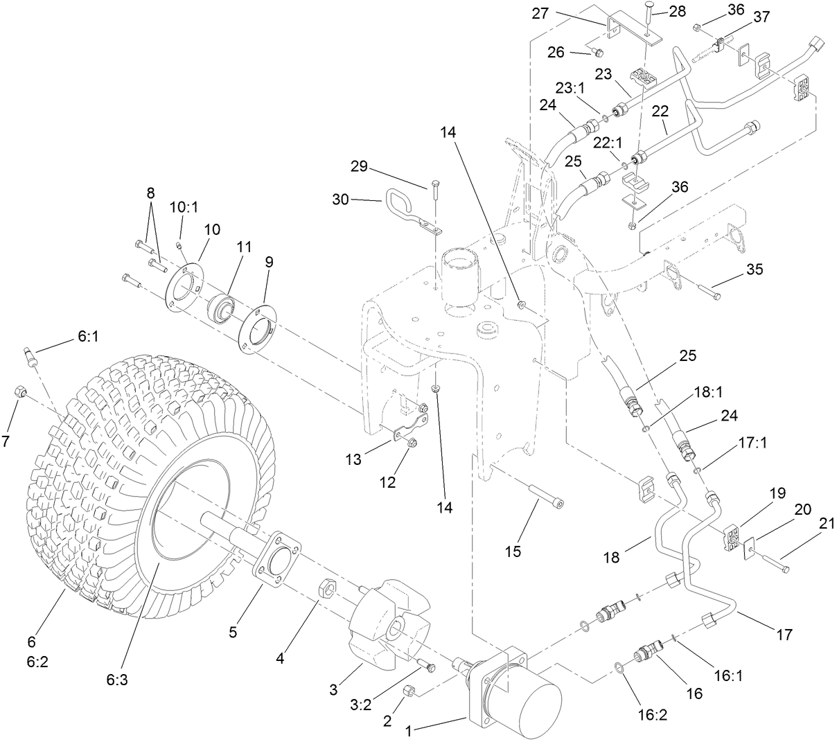 Front Wheel Assembly