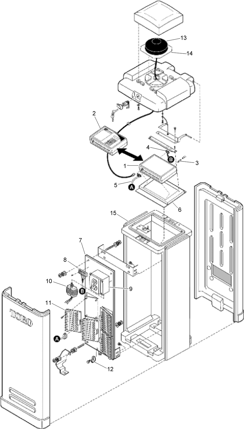 Sentinel Map To Assy - Plastic Pedestal Cabinet