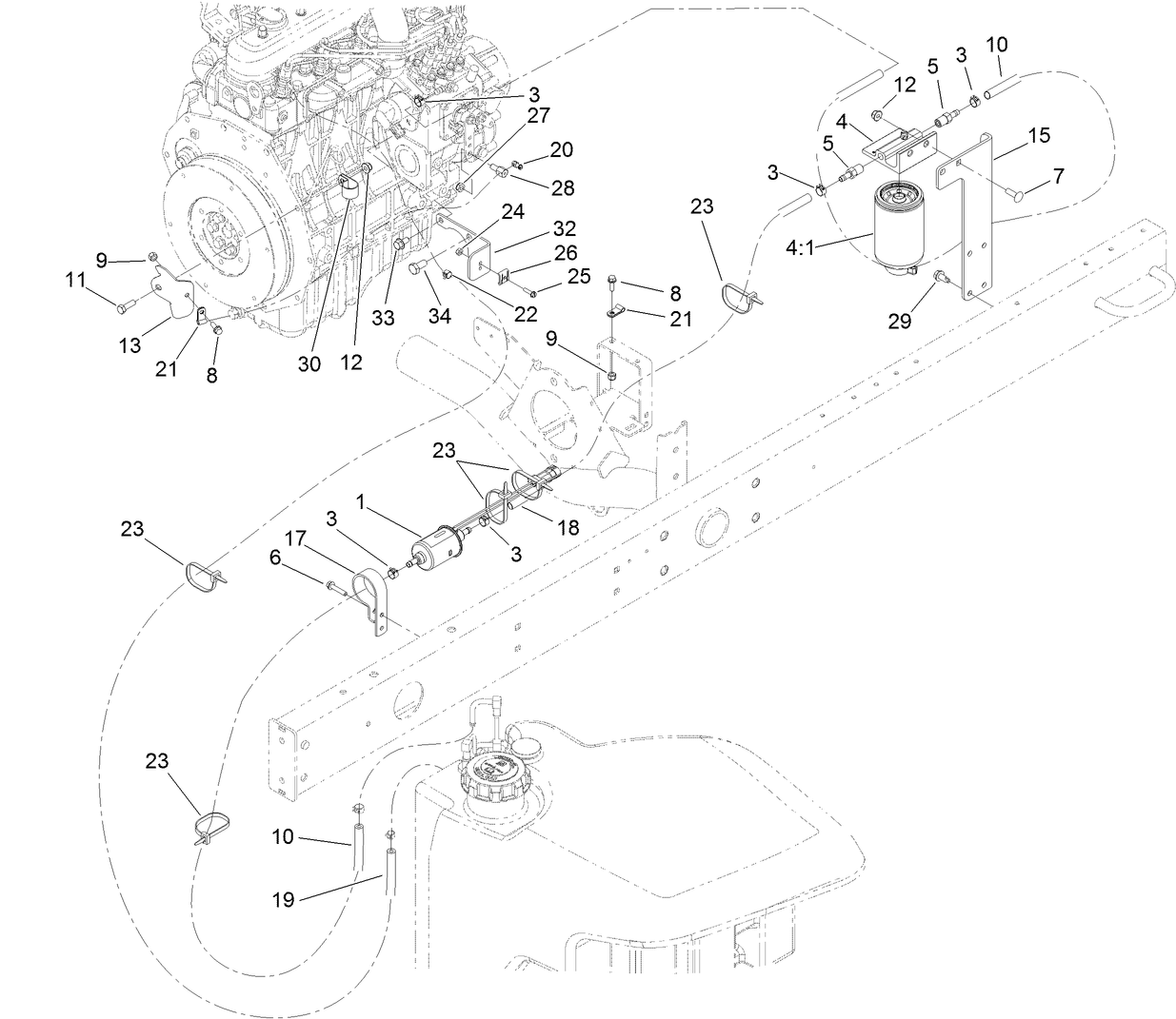 Fuel Delivery System Assembly