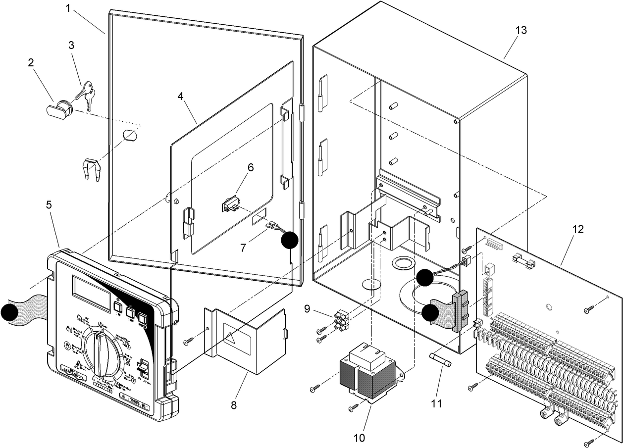 Custom Command 36 and 48 Stn - Metal Cabinet