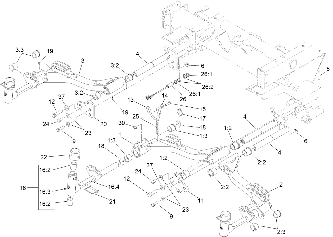 Front Lift Arm Assembly