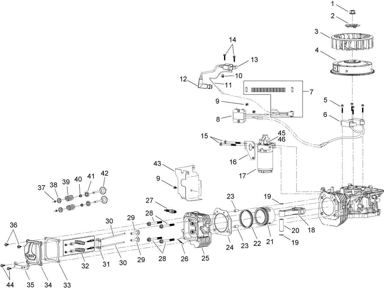 Engine Assembly No. 120-4380 (2)