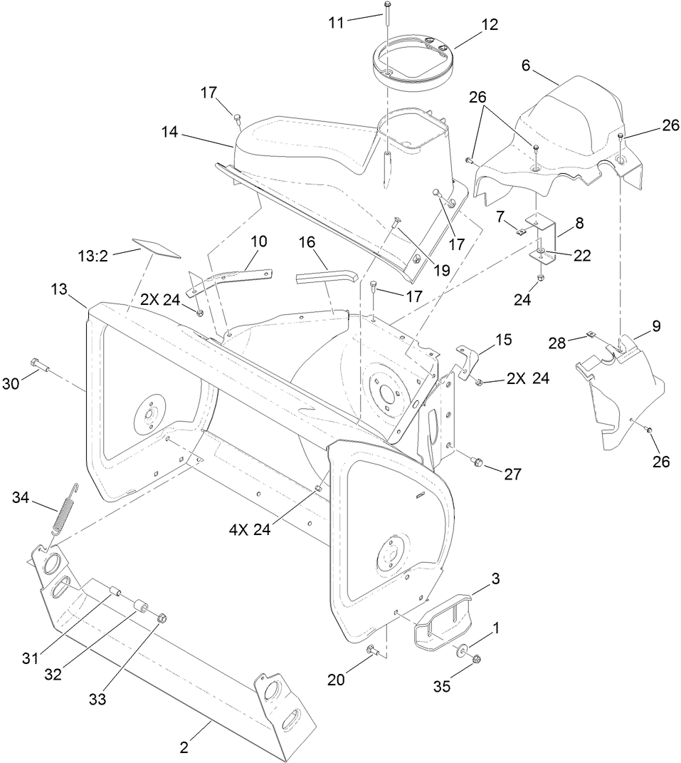 Housing and Bypass Assembly