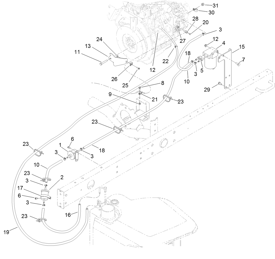 Fuel System Delivery Assembly