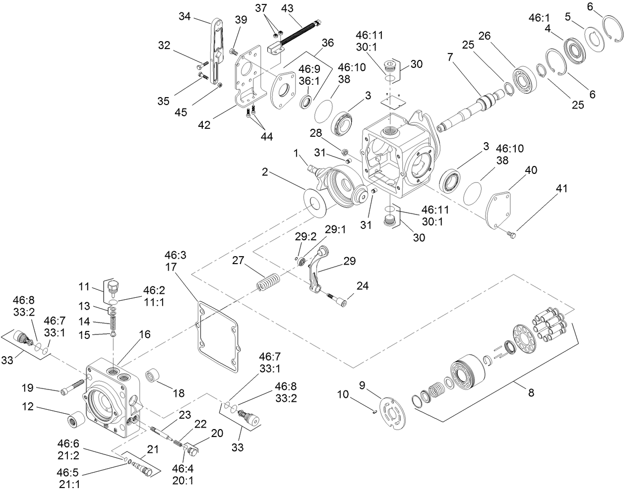 Variable Pump Assembly No. 107-4470