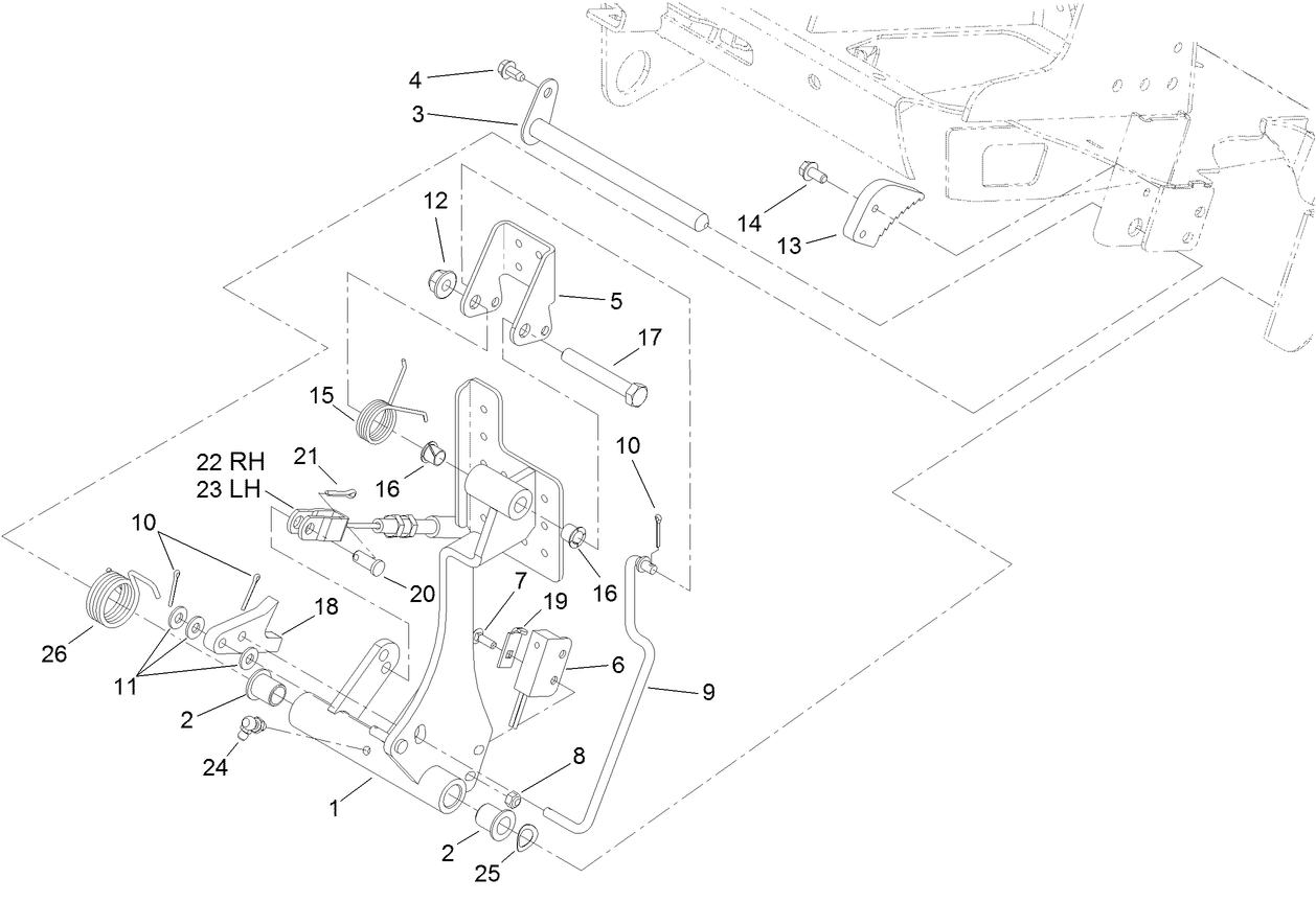 Brake Pedal Assembly