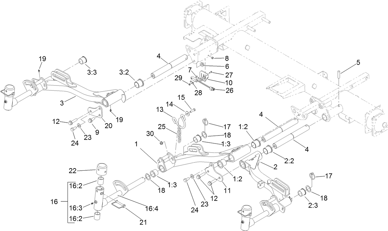 Front Lift Arm Assembly