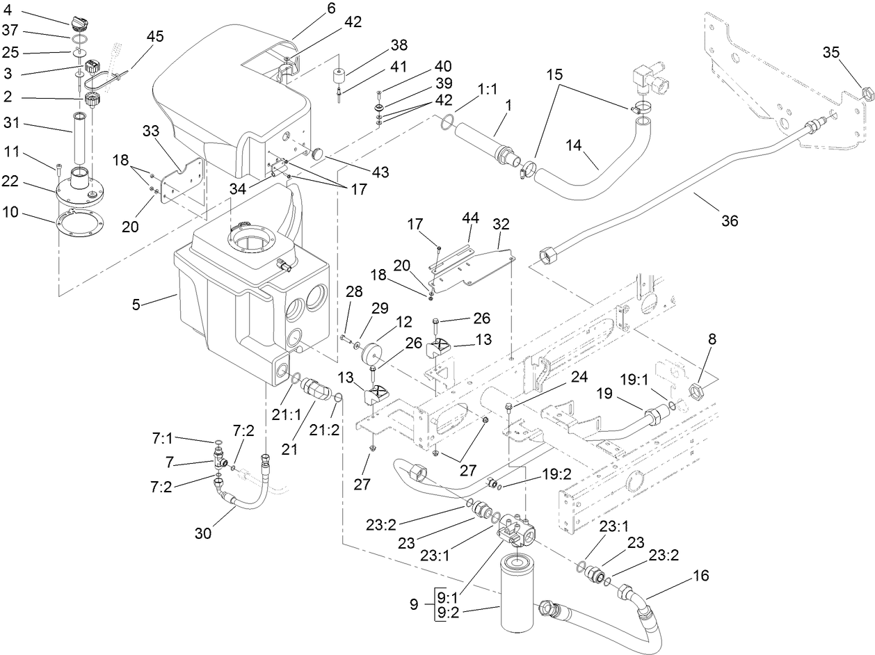 Hydraulic Tank Assembly