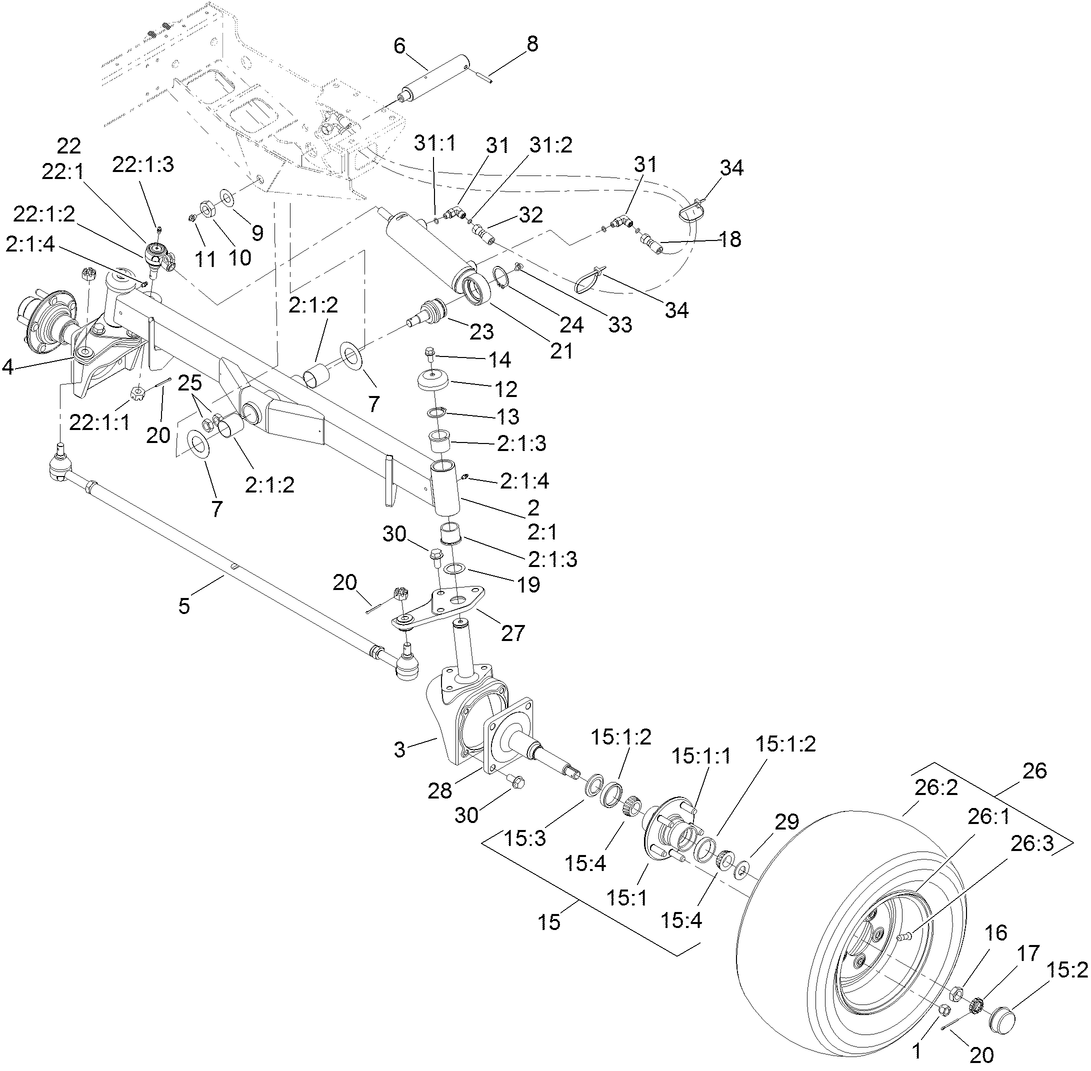 Rear Axle Assembly