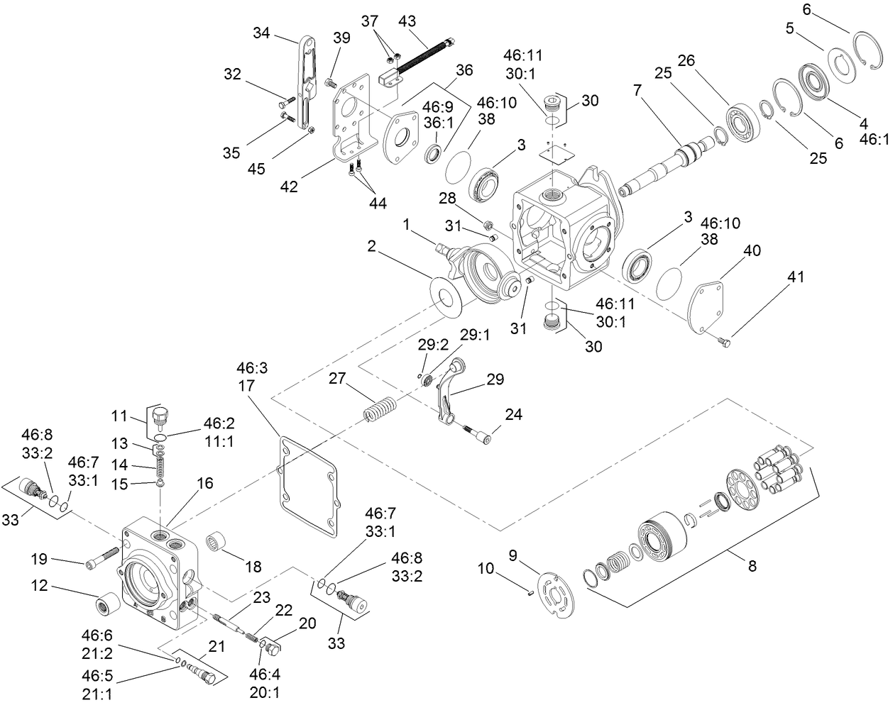 Variable Pump Assembly No. 114-0410