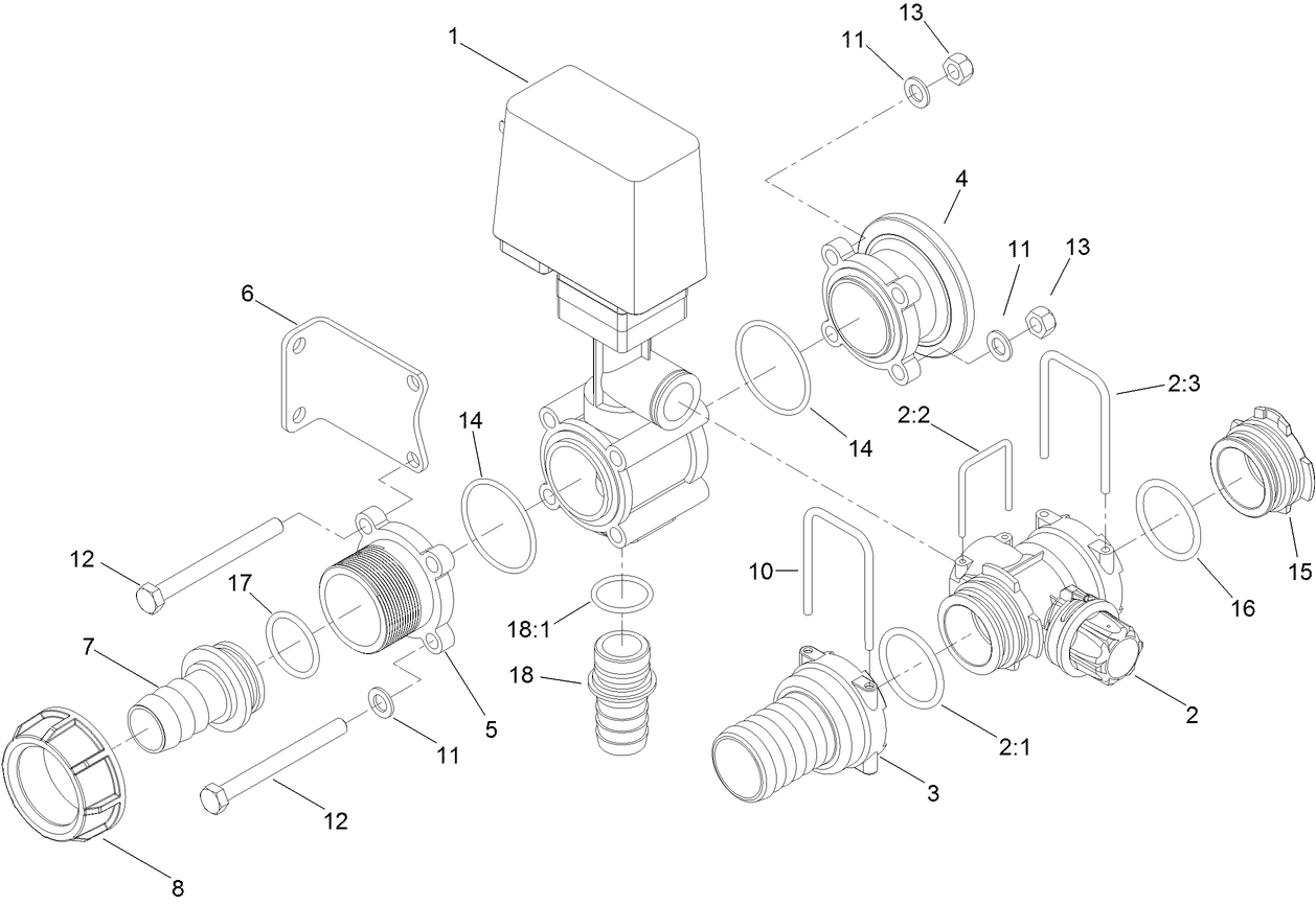 Agitation Valve Assembly