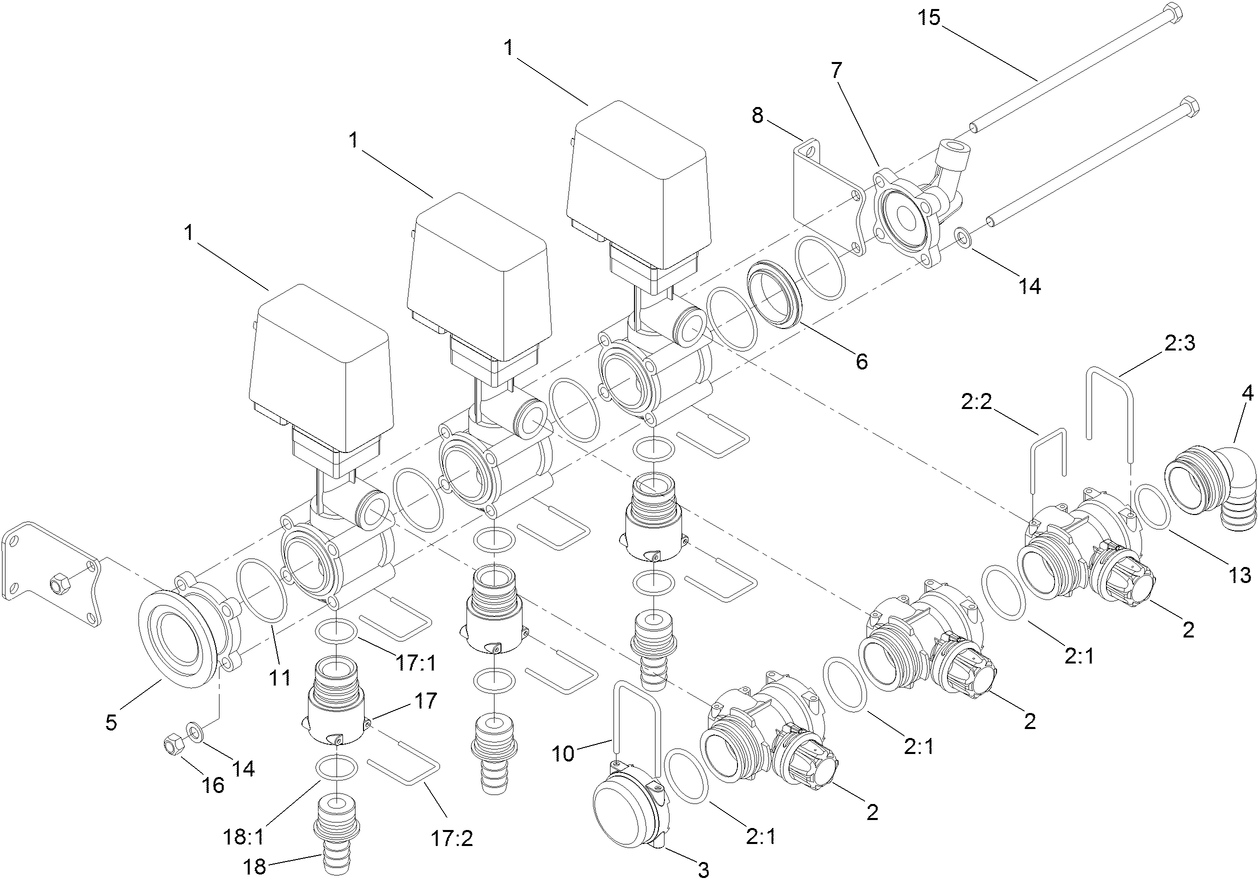 Boom Manifold Assembly