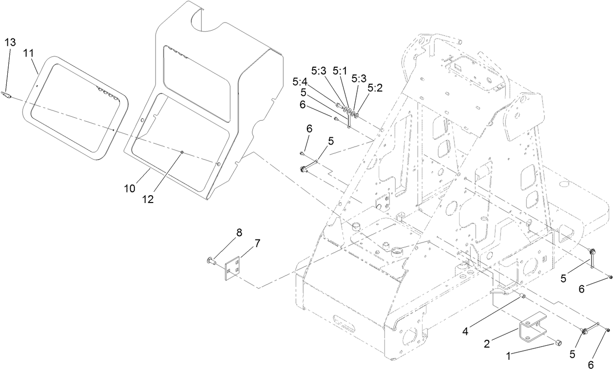 Hood and Screen Assembly