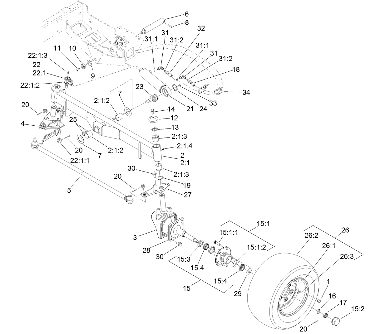 Rear Axle Assembly