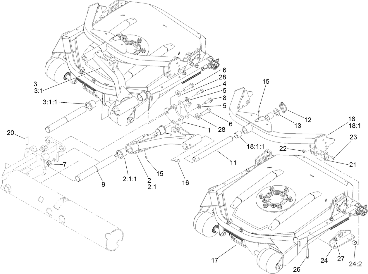 Rear Lift Arm Assembly