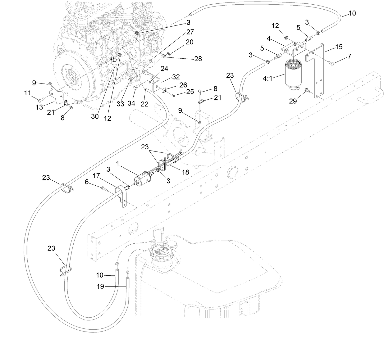 Fuel System Delivery Assembly