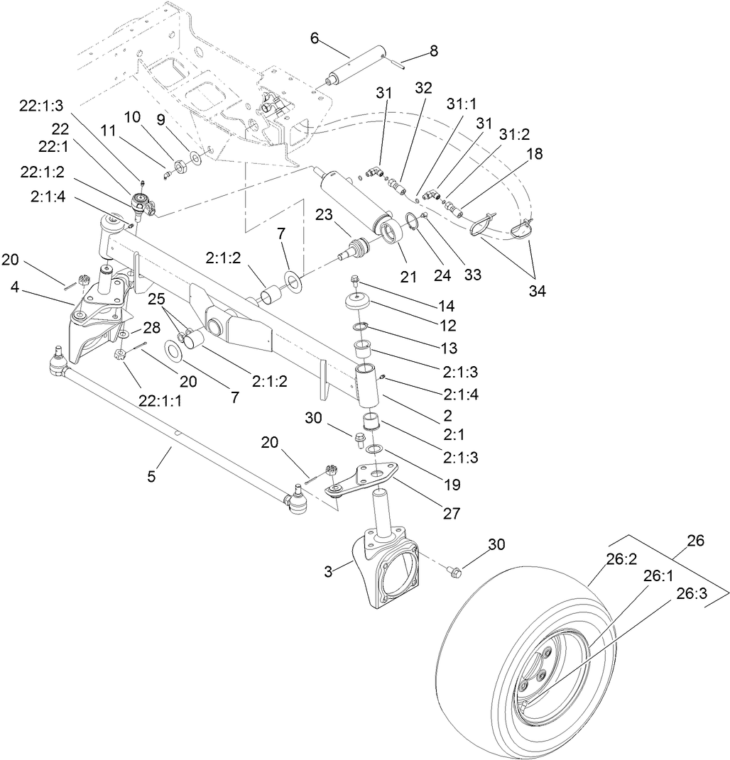 Rear Axle Assembly