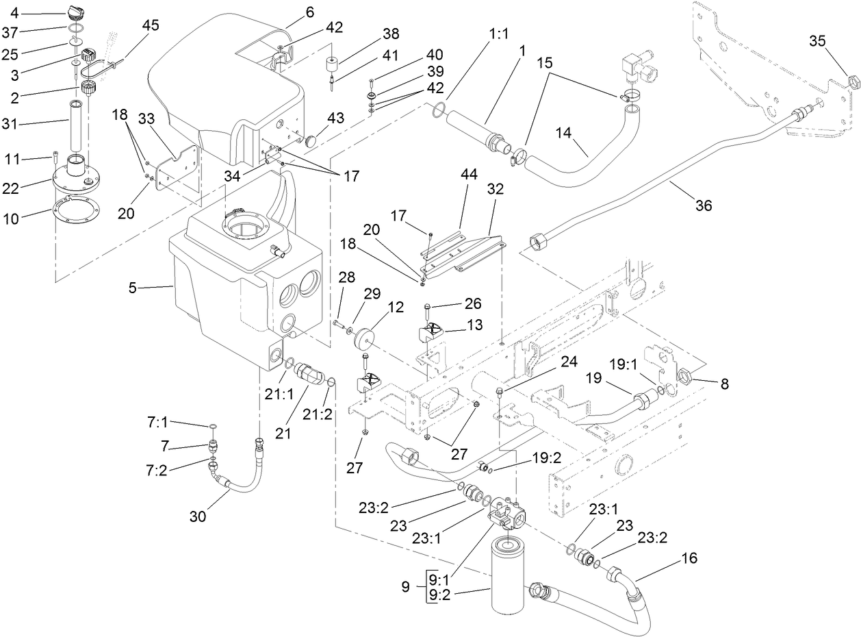 Hydraulic Tank Assembly