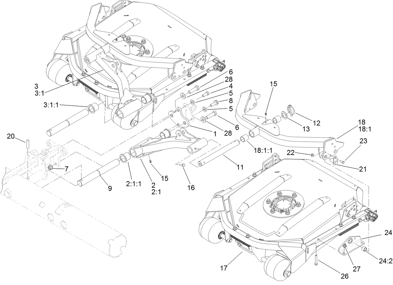 Rear Lift Arm Assembly