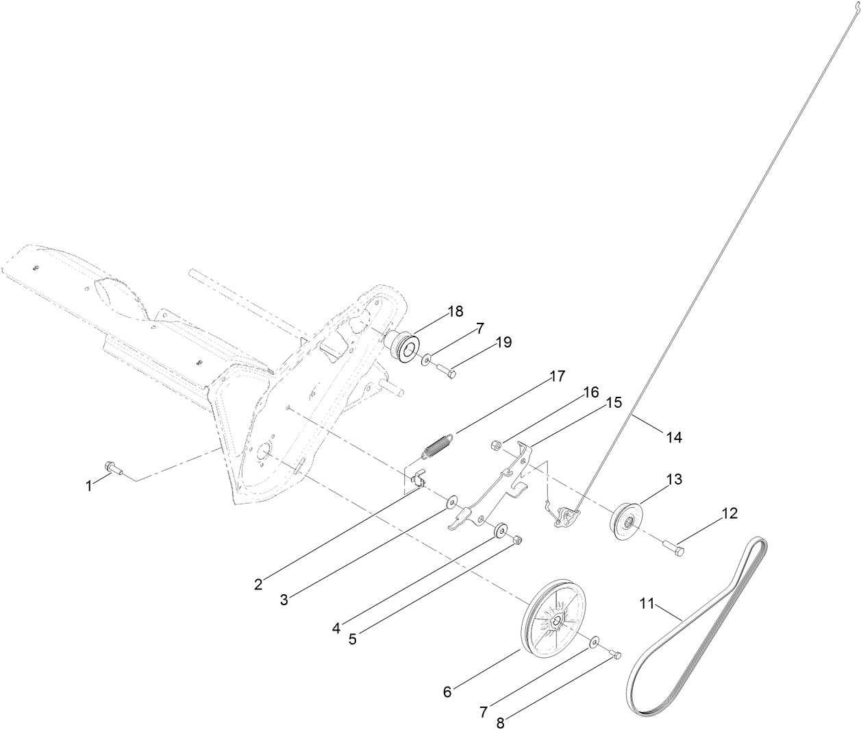 Clutch Cable Assembly