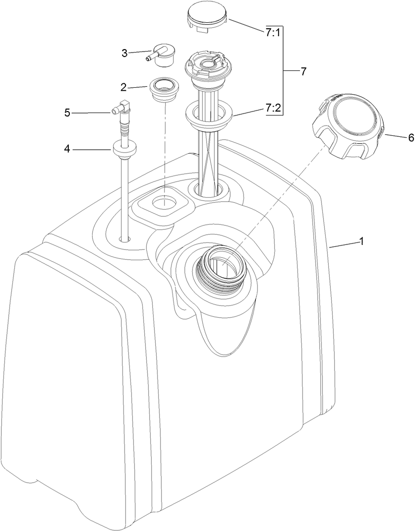 Fuel Tank Assembly No. 117-8455