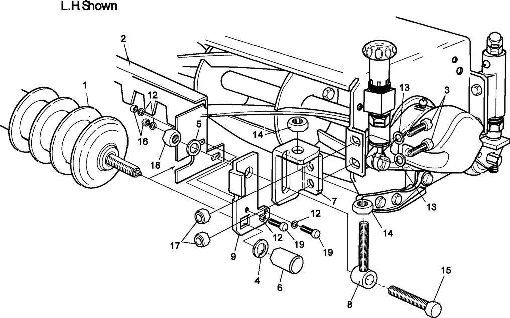 Grooved Front Roller Kit