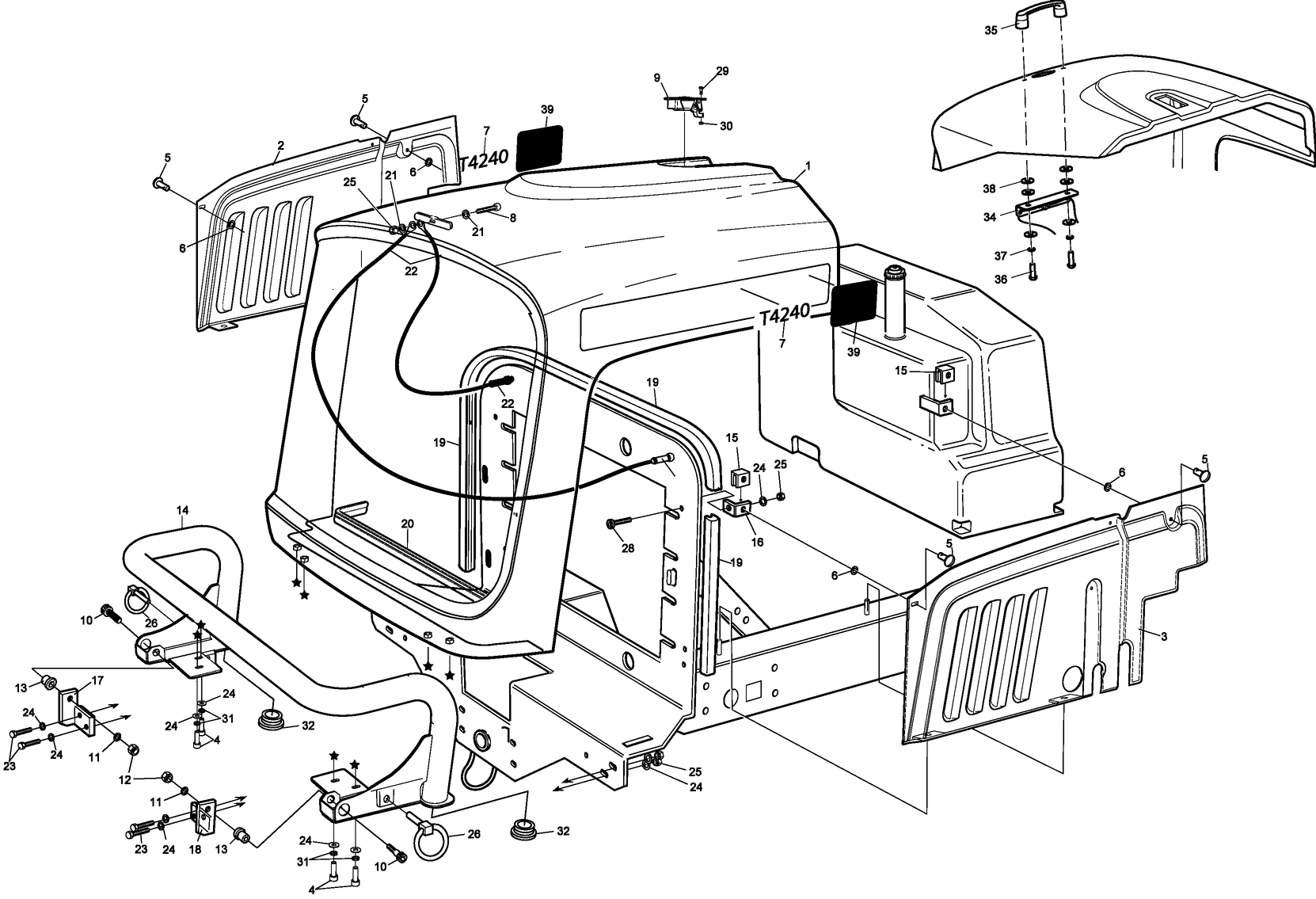 Engine Cover & Side Screen