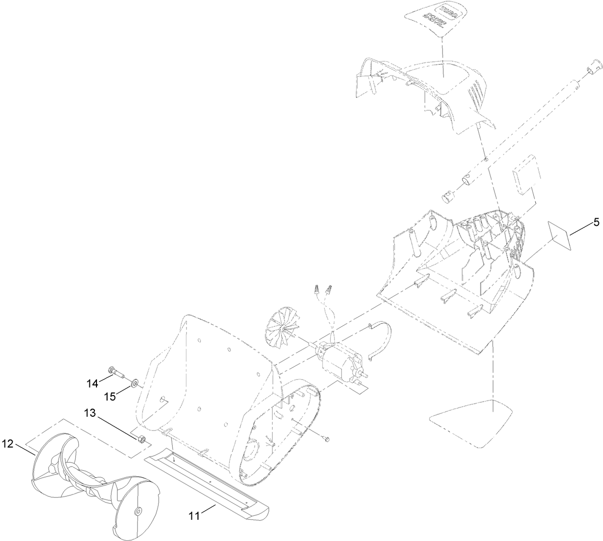 Shroud and Auger Assembly